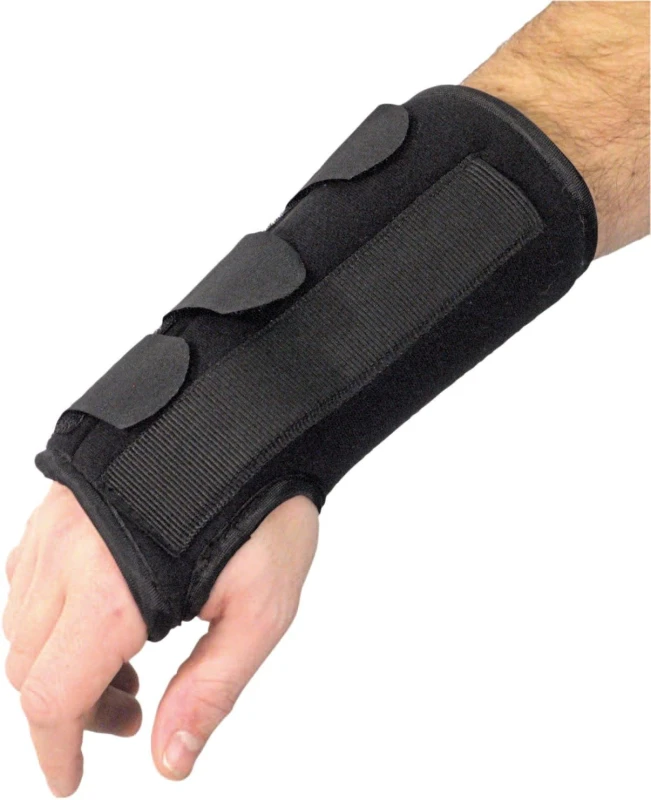 Image of Aidapt Wrist Brace Right Hand Small Black