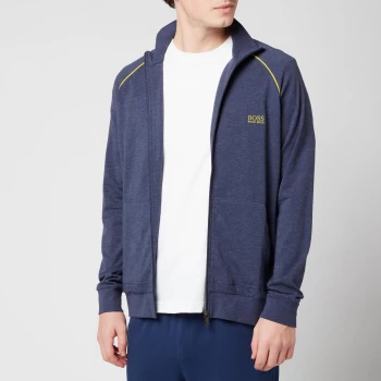 Image of Hugo Boss Mix and Match Lounge Zip Through Jacket Navy Size M Men