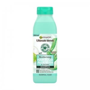 Image of Garnier Ultimate Blends Aloe Vera Shampoo 350ml