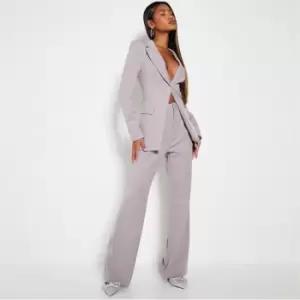 Image of I Saw It First Tailored Flared Trousers - Purple