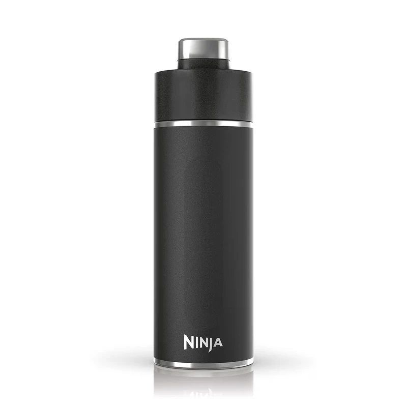 Image of Ninja Thirsti Travel Water Bottle - Black, 700 ml 622356293754