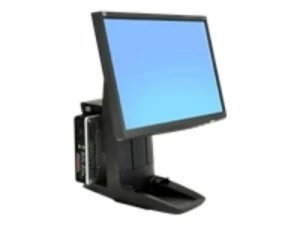 Image of Ergotron Neo-flex All-in-One Sc Lift Stand, Secure Clamp Stand For Lcd