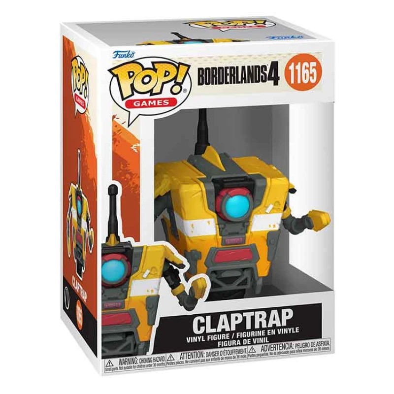 Image of AJ Toys & Books Funko Borderlands 4 POP! Games Vinyl Figure Claptrap