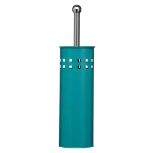 Image of Premier Housewares Toilet Brush Turquoise Square Design