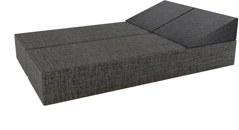 Image of Mattress Guru Multi-functional Grey Floor Futon Mattress Grey