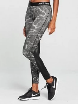Image of Nike Training Chain Feather Tight Print Size M Women