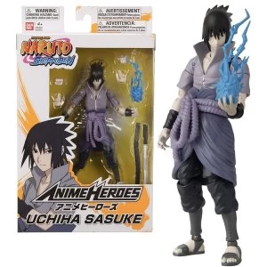 Image of Uchiha Sasuke (Naruto Shippuden) Anime Heroes 15cm Action Figure