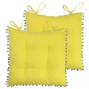 Image of Aruba Twin Pack Seat Pads Ceylon/Grey