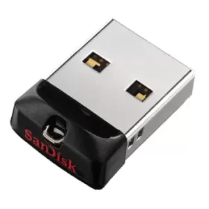 Image of SanDisk Cruzer Fit 32GB USB 2.0 Flash Drive - Black