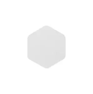 Image of Magnetic Base Wall Lamp, 12W LED 3000K 498lm, 15cm Vertical Hexagonal, Sand White