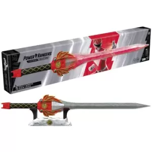 Image of Hasbro Power Rangers Lightning Collection Mighty Morphin Red Ranger Power Sword Premium Roleplay Replica