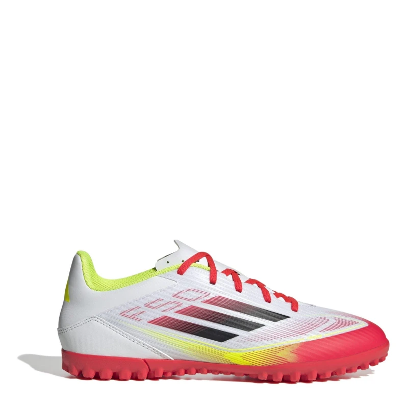 Image of adidas F50 Adults Club Astro Turf Football Boots - White White 10