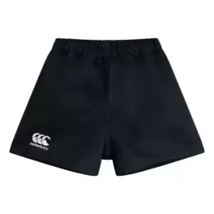 Image of Canterbury Childrens/Kids Professional Rugby Shorts (12 Years) (Black)