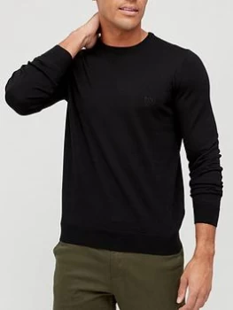 Image of Hugo Boss Botto-L Knitted Jumper Black Size L Men