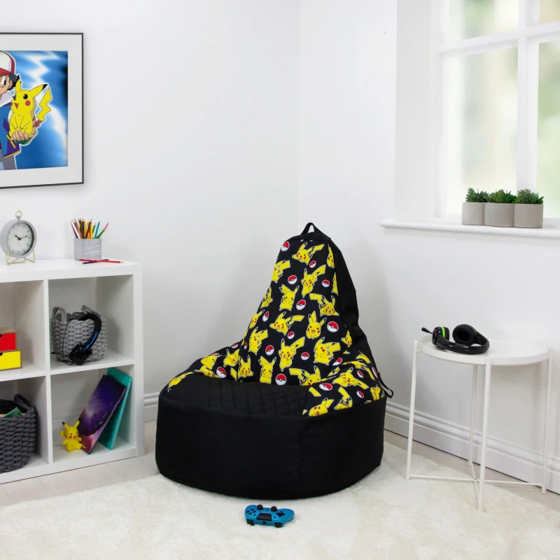 Image of Pokemon Pokemon Gaming Bean Chair Bean Bags One Size Multi 84860299000