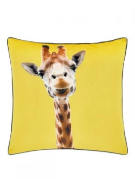 Image of Catherine Lansfield Giraffe Cushion