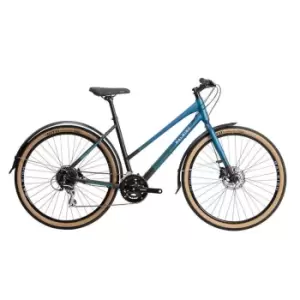 Image of Raleigh Strada City Womens Hybrid Bike - Blue
