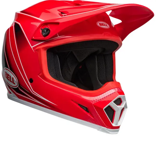 Image of Bell MX-9 MIPS Zone Red Full Face Helmet Size L