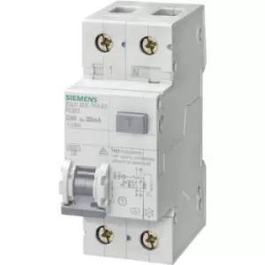 Image of Siemens 5SU1356-6KK20 RCCB 2-pin 20 A 0.03 A 230 V