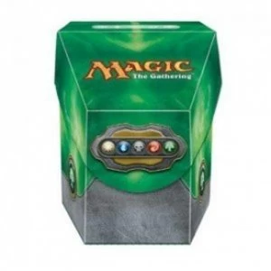 Image of Magic The Gathering Green Commander Deck Box