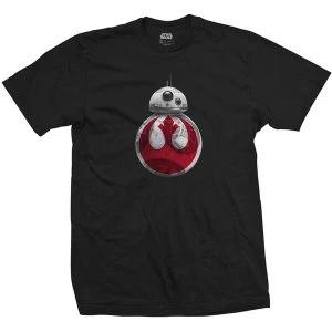 Image of Star Wars - Episode VIII BB-8 Resistance Unisex Medium T-Shirt - Black