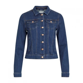 Image of Vila Denim Jacket - Medium Blue
