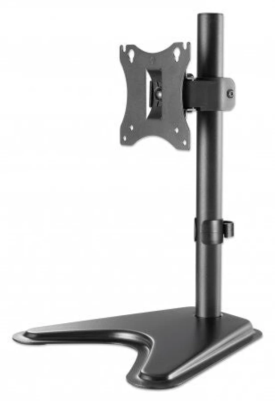 Image of Manhattan Manhattan Desk Mount for TV & Monitors, Stand Assembly, Tilt/Swivel/Rotation, For screens 10" to 27", VESA compatability: 75x75 and 100x100m