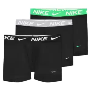 Image of Nike Boxer Brief 3Pk, Green/Black/Grey, Male, Sleep - & Underwear, 0000KE1157