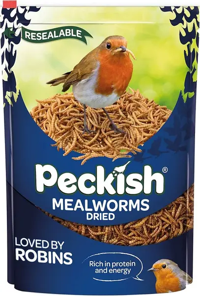 Image of Peckish Mealworms Bird Food 500g