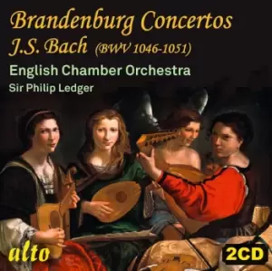 Image of Bach: Brandenburg Concertos 1 -6 complete (CD)