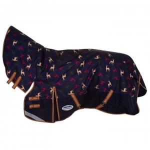 Image of Weatherbeeta ComFiTec Plus Dynamic Combo Neck Medium - Stag Print