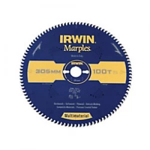 Image of IRWIN Circular Saw Blade Multi-Material 305 x 30 mm x 100T