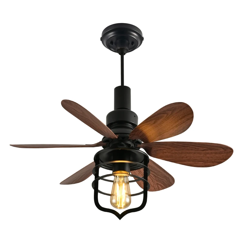 Image of Ceiling Fans with Lights, Socket Fan Light with Remote, Screw in Ceiling Fan in Light Socket Small Ceiling Fan for Garage