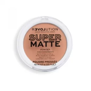 Image of Relove by Revolution Super Matte Pressed Powder Warm Beige