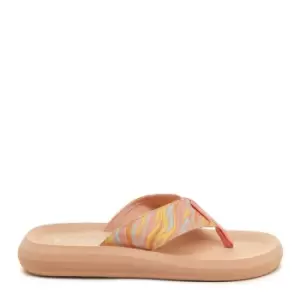 Image of Rocket Dog Spotlight Wavy Pink Flip Flop