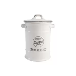 Image of Pride Of Place Sugar Jar, White