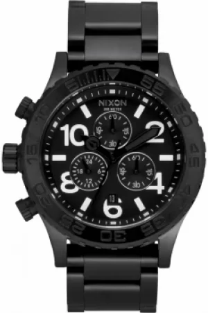 Image of Mens Nixon The 42-20 Chrono Chronograph Watch A037-001