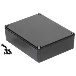 Image of Hammond 1590BBBK Diecast Enclosure Black (118.5 x 93.5 x 34mm)