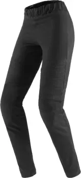 Image of Spidi Moto Leggings Motorcycle Textile Pants, black, Size M for Women, black, Size M for Women