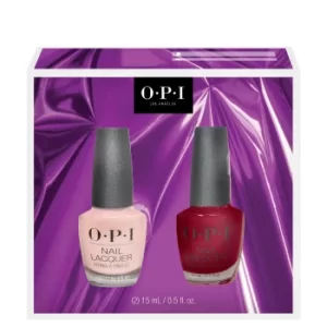 Image of OPI Celebration Collection Nail Polish Iconic Duo Gift Set
