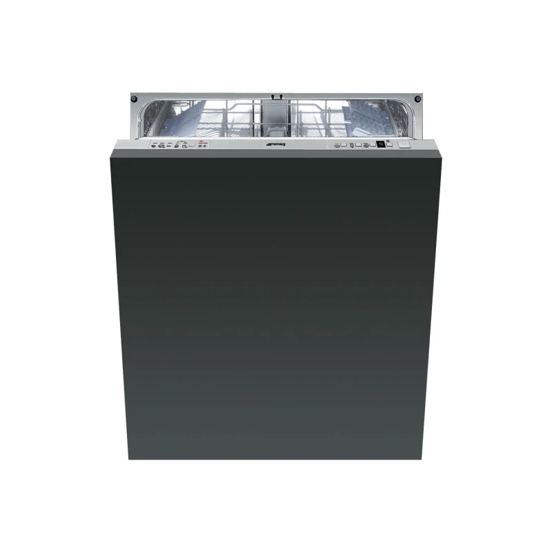 Image of Smeg ST323PM Integrated Dishwasher 14 Place Settings 9 Wash Programs Drain Pump Multiphase ST323PM Black