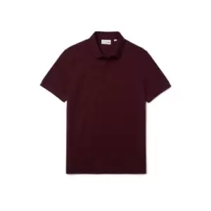 Image of LACOSTE Paris Polo Shirt - Red