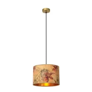 Image of Tanselle Retro Pendant Light - Ø30cm - 1xE27 - Multicolor
