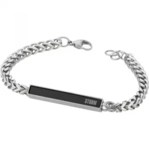 Image of Mens STORM Stainless Steel Fazer Bracelet