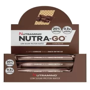 Image of Protein Wafer (12 Bars) - Chocolate Bodybuilding Warehouse Nutramino