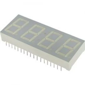 Image of Seven segment display Red high efficiency red 14mm 2 V No. of