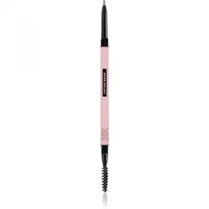 Image of XX by Revolution XXFINE BROW Automatic Brow Pencil with Brush Shade Warm Brown 0.1 g