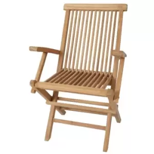 Image of Walkham Teak Walkham Allen Teak Outdoor Garden Chair