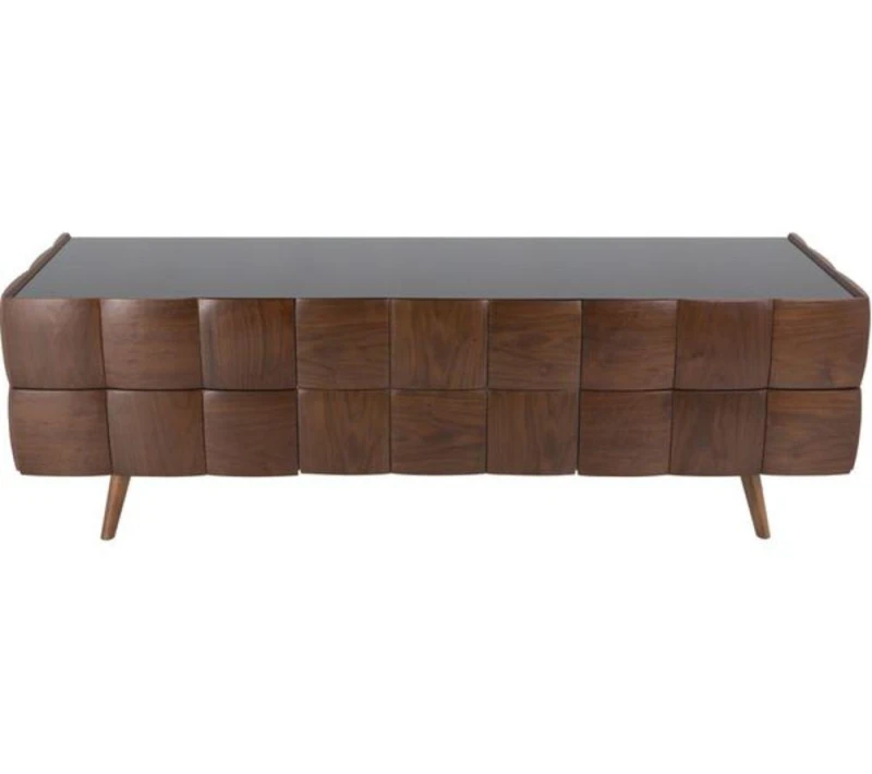 Image of AVF Delano FS1792DELW 1800 mm TV Stand for up to 85" TVs - Walnut, Brown 5014117966673