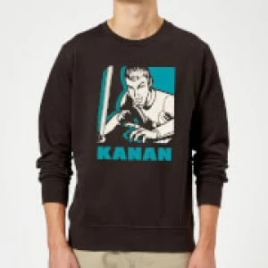 Image of Star Wars Rebels Kanan Sweatshirt - Black - XXL
